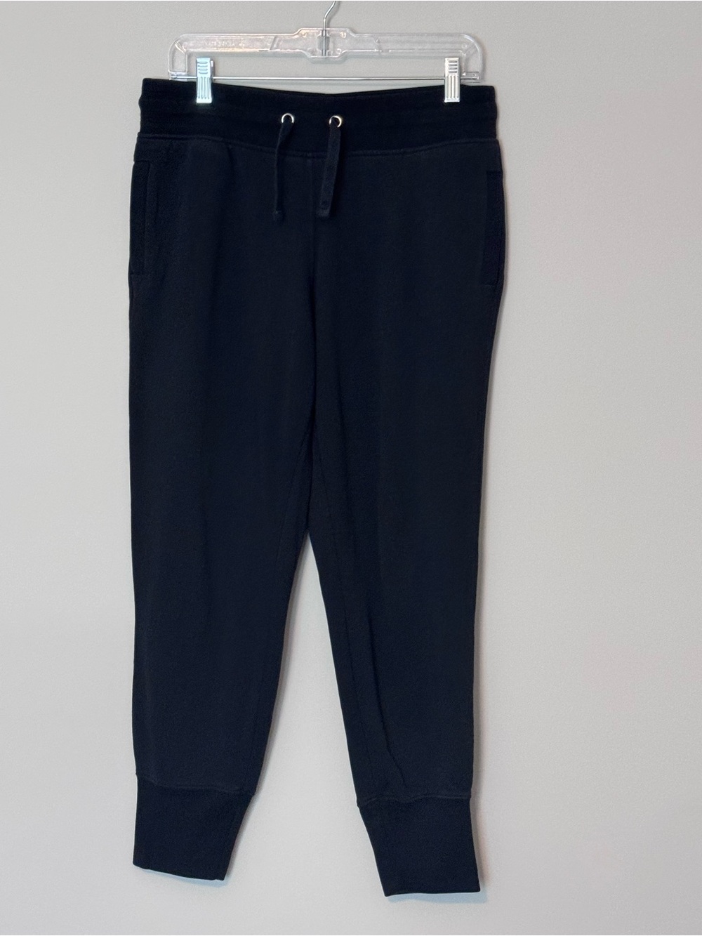 Gap Black Jogger Sweatpants Women’s Medium Drawstring  Lounge Pants